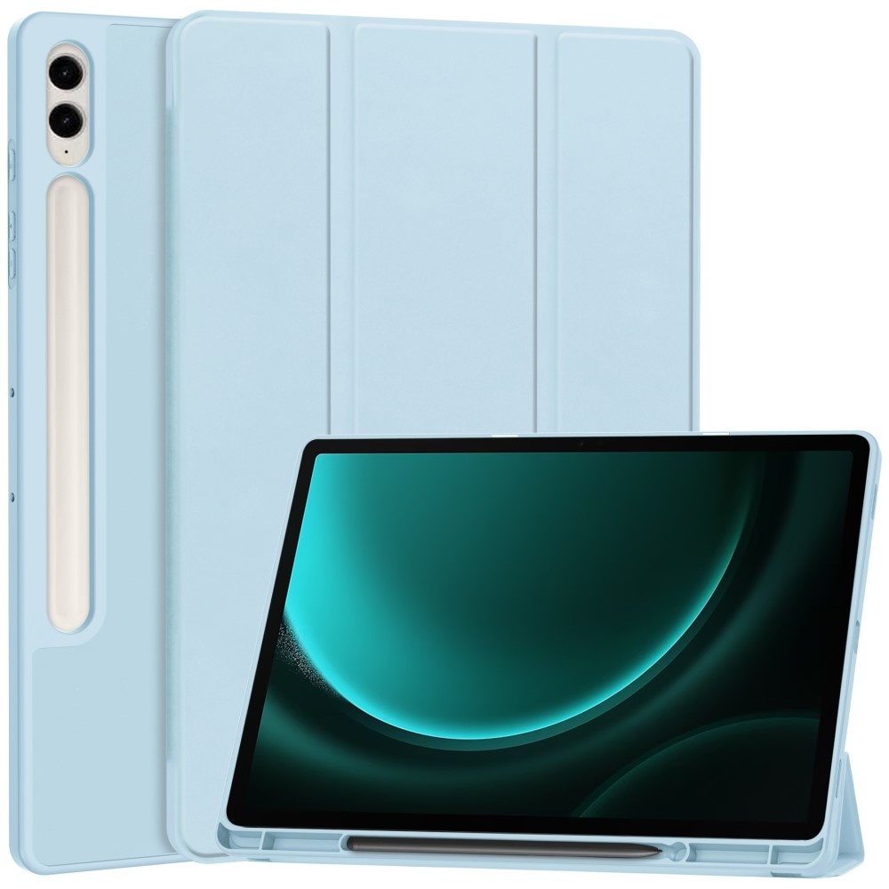 Tok okos záródó tok Samsung Galaxy Tab S9 FE+ készülékhez - világoskék színben