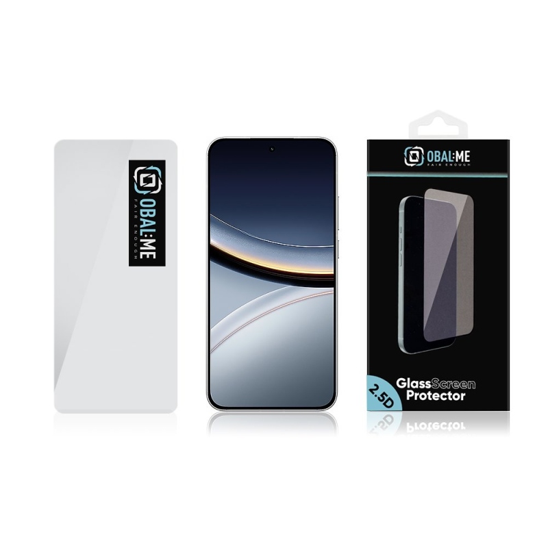 CSOMAG:ME 2.5D edzett üveg Xiaomi Poco F7 átlátszóhoz