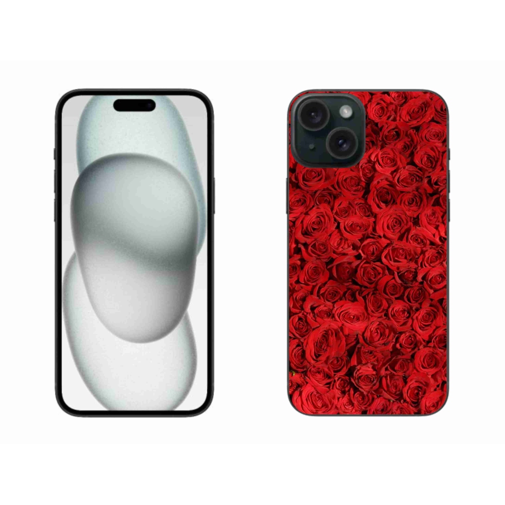 Zselés borítás mmCase iPhone 15 Plus készülékhez - rózsaszínű