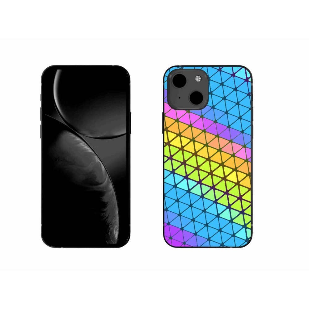 Zselés borítás mmCase iPhone 13 készülékhez - absztrakt motívum 16