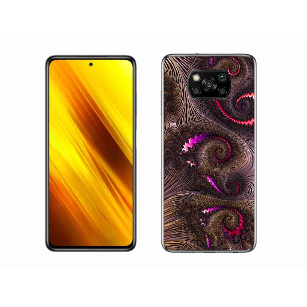 Gél borítás mmCase a Xiaomi Poco X3 Pro számára - absztrakt motívum 24