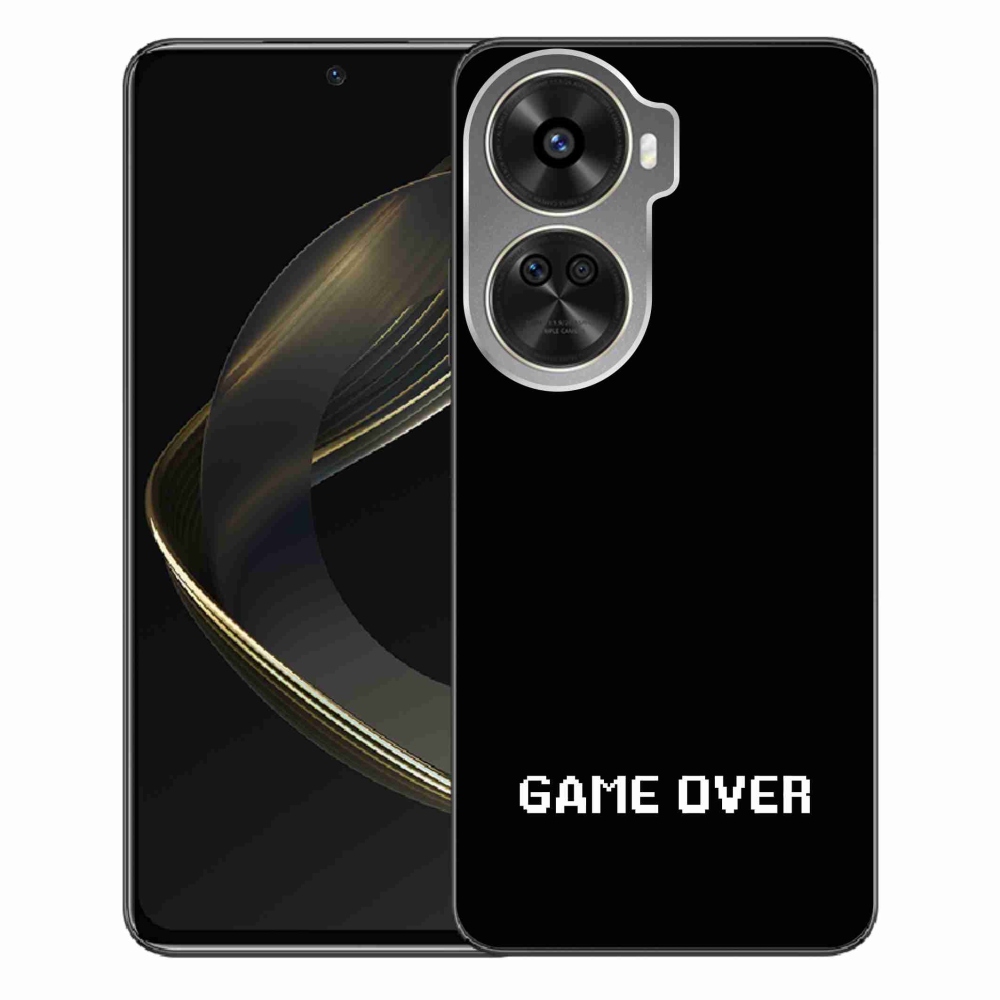 Gél borítás mmCase a Huawei Nova 12 SE-hez - játék fekete háttérrel