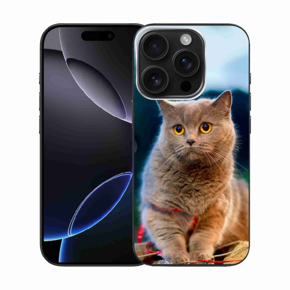 Gél védőburkolat mmCase iPhone 16 Pro készülékhez - Brit kék 2