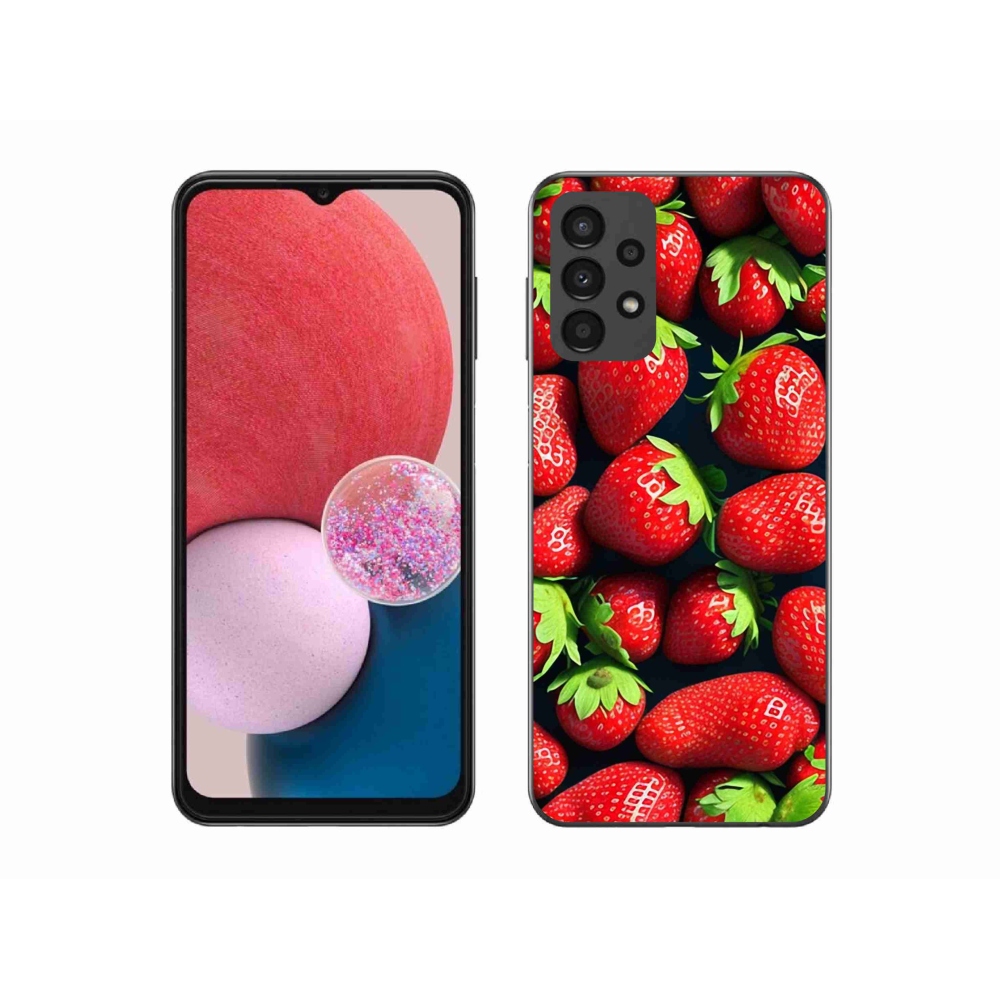 Gél borítás mmCase Samsung Galaxy A13 4G - eper