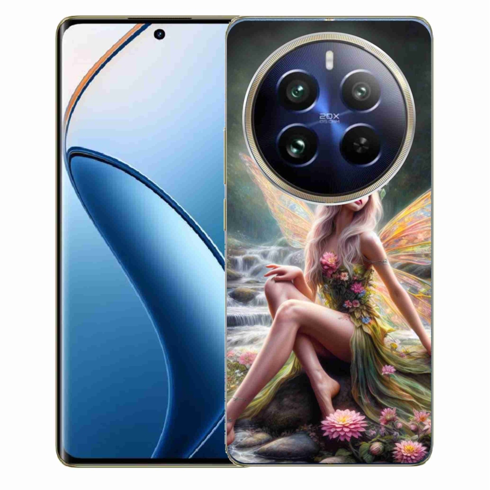 Gél borítás mmCase a Realme 12 Pro 5G/12 Pro+ 5G - pillangó nő 1