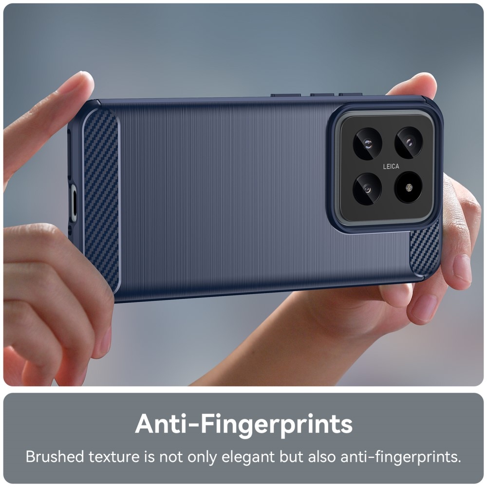 Szénálló zselés tok Xiaomi 14 - kék