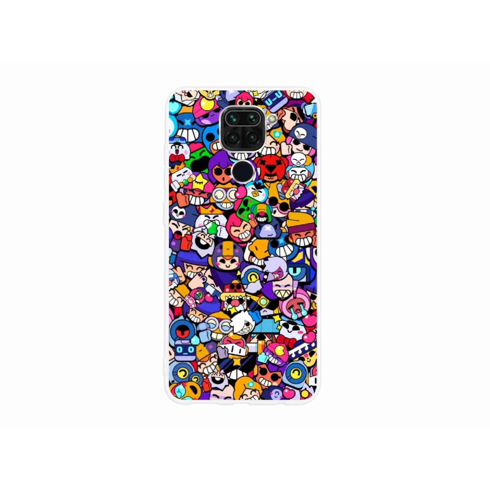 Gél borítás mmCase a Xiaomi Redmi Note 9-hez - brawl stars 2