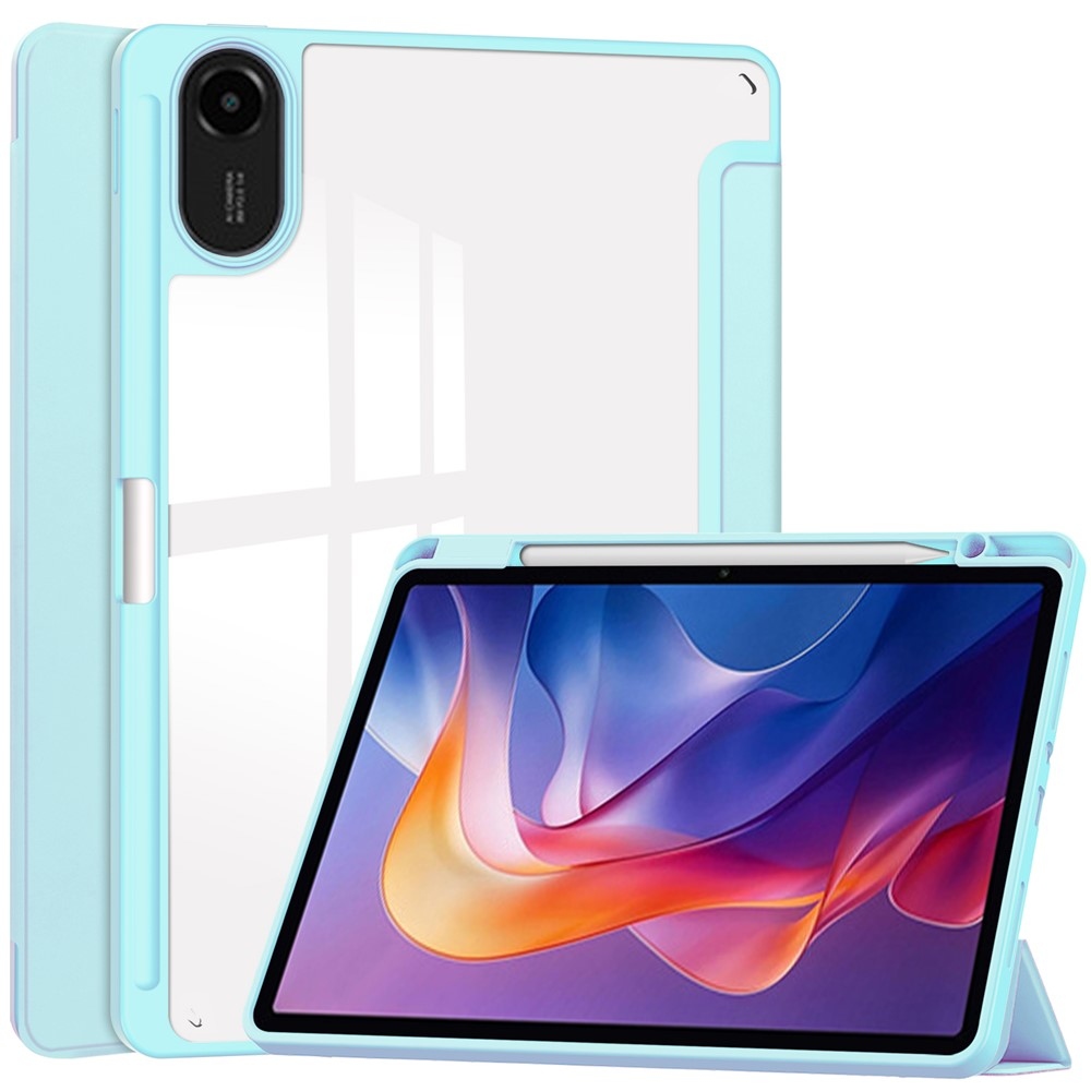 Ügyes záró tok Xiaomi Redmi Pad 2 táblagéphez - világoskék színben