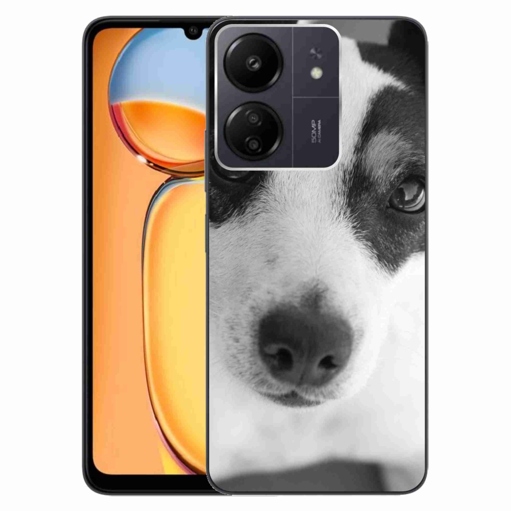 Gél borítás mmCase a Xiaomi Poco C65/Redmi 13C-hez - kutya