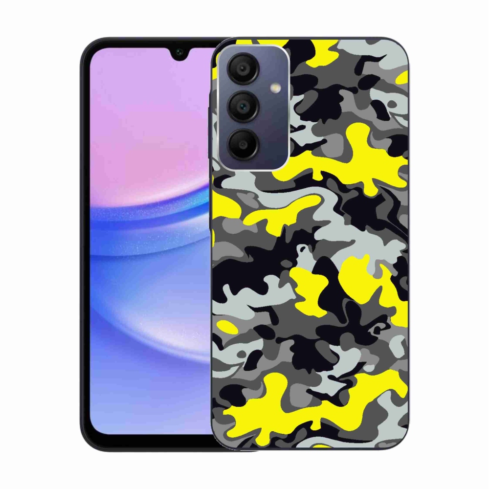 Zselés borítás mmCase Samsung Galaxy A15 4G/5G - terepszínű minta 6