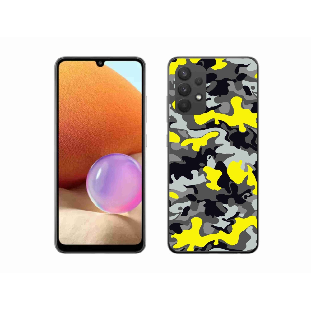 Zselés borítás mmCase Samsung Galaxy A32 4G - terepszínű minta 6