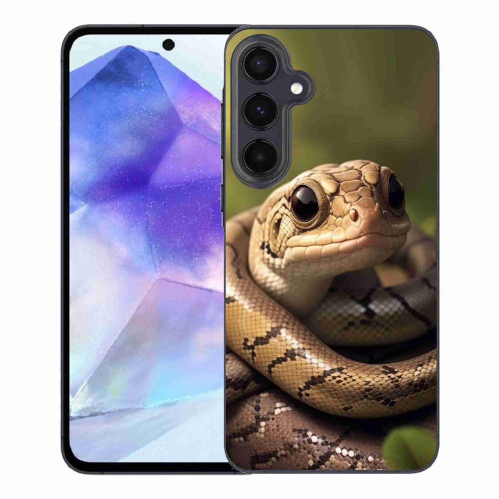 Zselés borítás mmCase Samsung Galaxy A55 5G - kígyó 1
