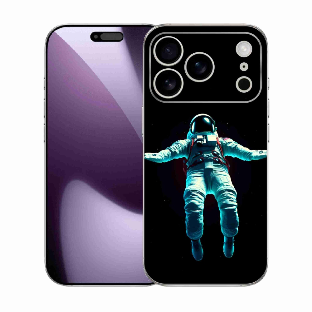 Zselés borítás mmCase iPhone 17 Pro készülékhez - űrhajós