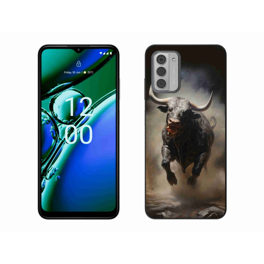 Zselés borítás mmCase a Nokia G42 készülékhez - dühös bika