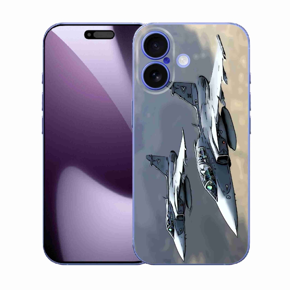 Gél borítás mmCase iPhone 17 - vadászrepülőkhöz