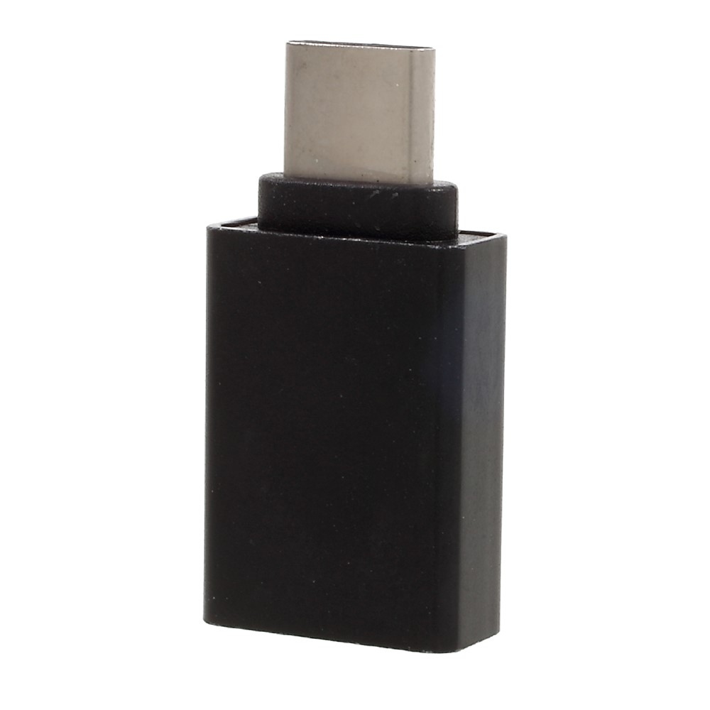 USB-C 3.1/USB 3.0 OTG reduktor - Fekete