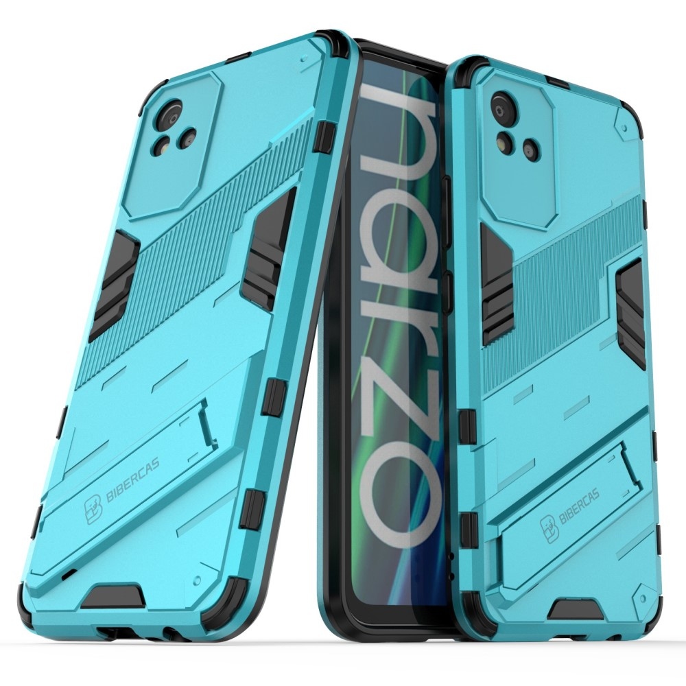 Armory tartós borító a Realme Narzo 50i készülékhez - világoskék