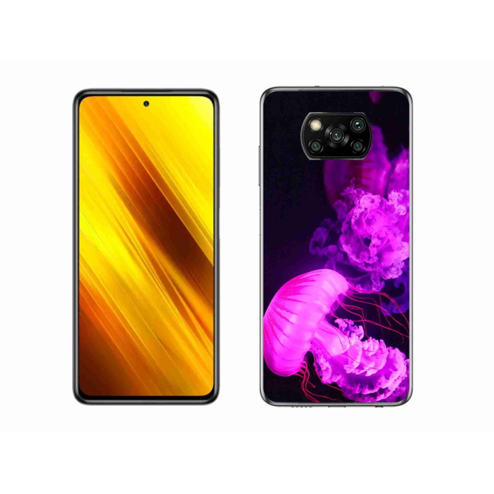 Gél borítás mmCase a Xiaomi Poco X3 Pro számára - medúza 1