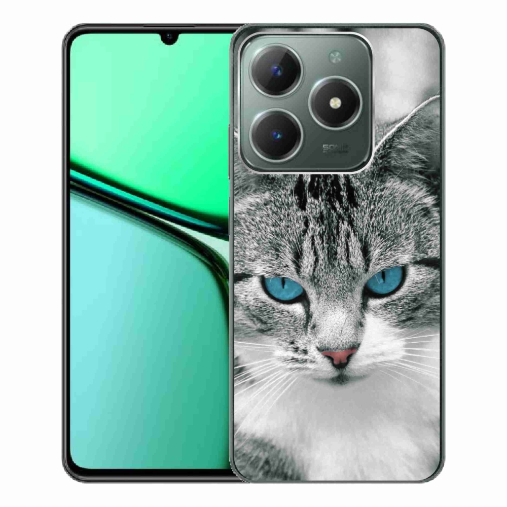Zselés borítás mmCase a Realme C61 készülékhez - cat view 1