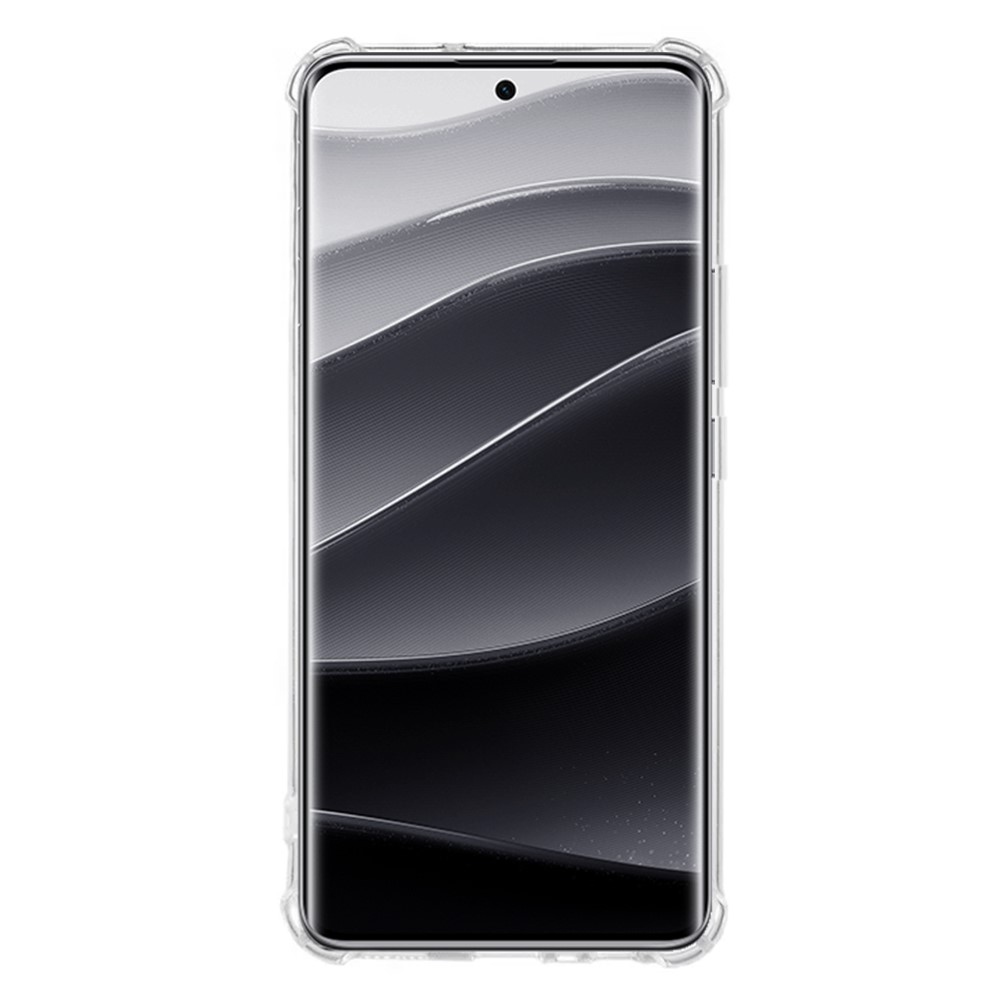 Átlátszó zselés tok megerősített sarkokkal Xiaomi Redmi Note 14 Pro 5G - átlátszó