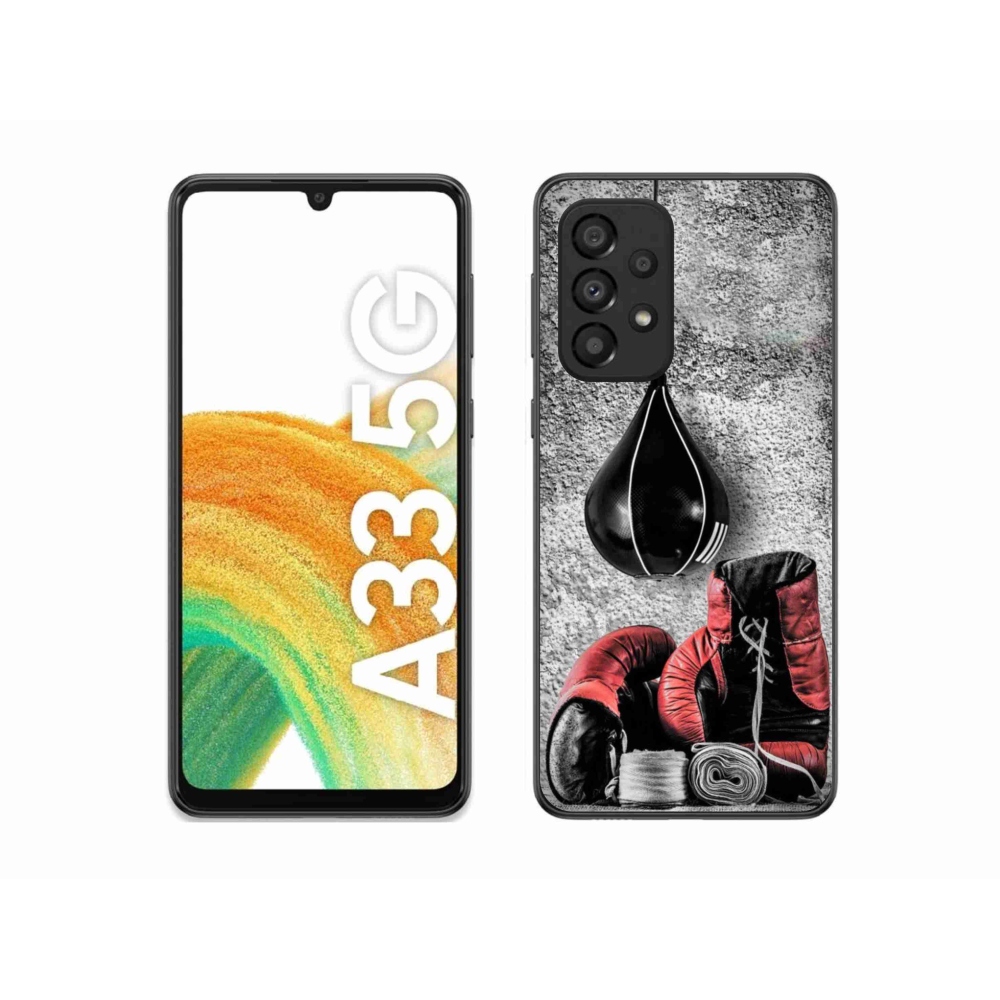 Gél borítás mmCase Samsung Galaxy A33 5G - bokszzsák és kesztyű - Samsung Galaxy A33 5G számára