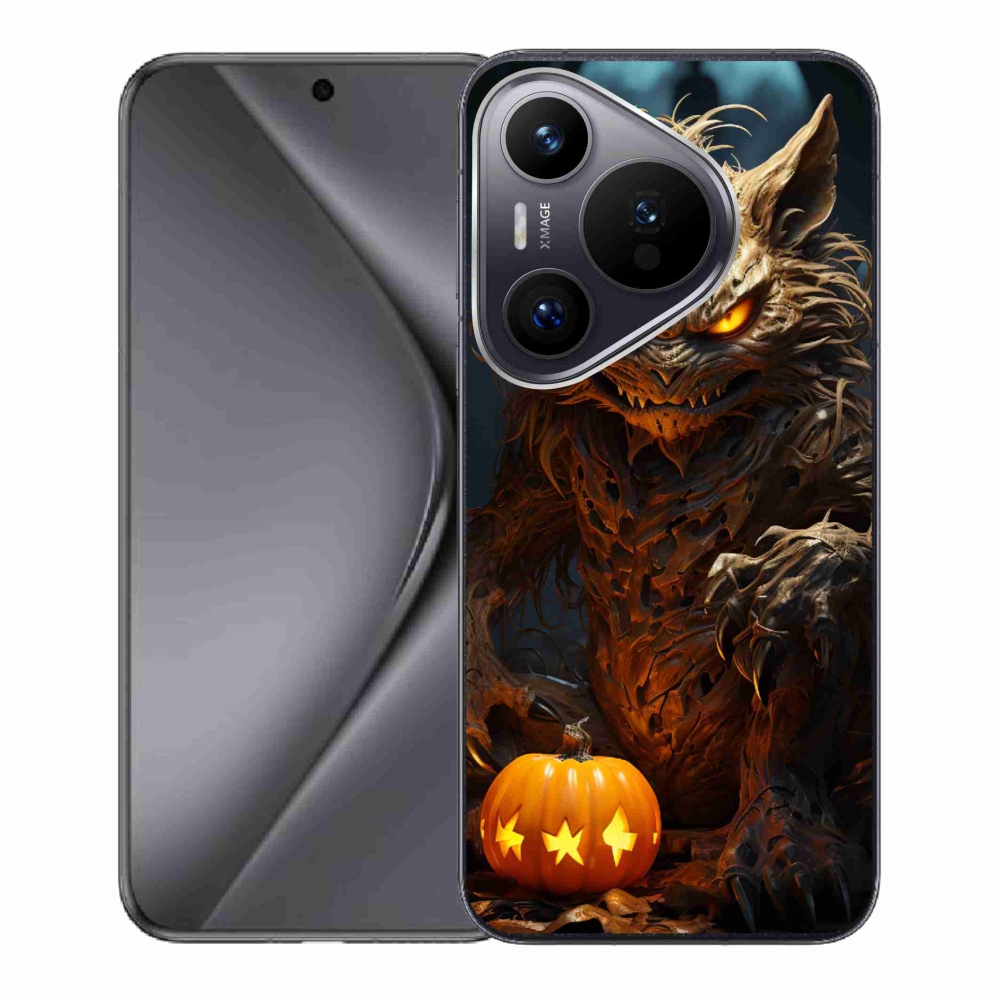 Gél borító mmCase a Huawei Pura 70 készülékhez - Halloween szörnyeteg