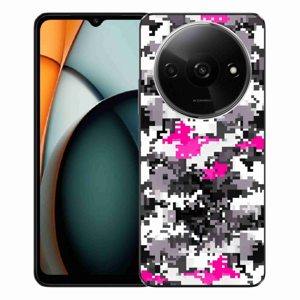 Gél borítás mmCase a Xiaomi Redmi A3-hoz - terepszínű minta 4