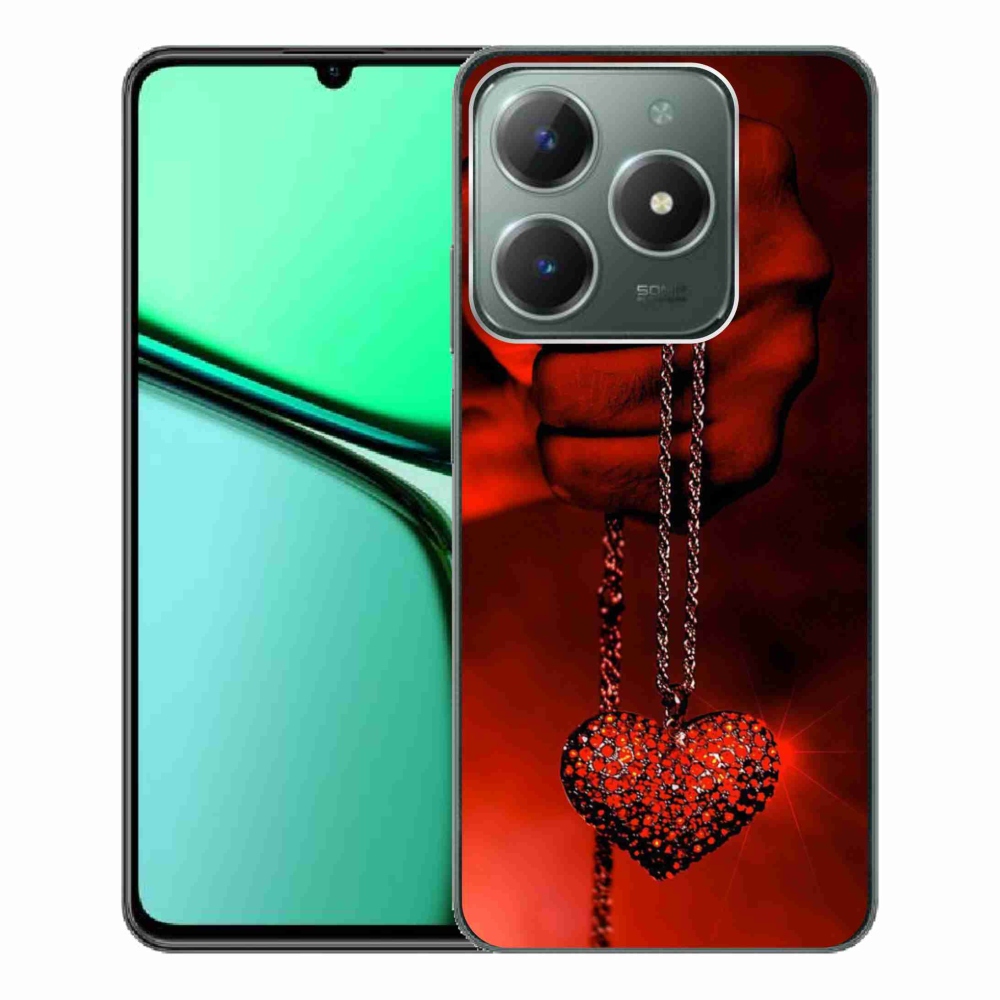 Gél borítás mmCase a Realme C61 készülékhez - nyaklánc
