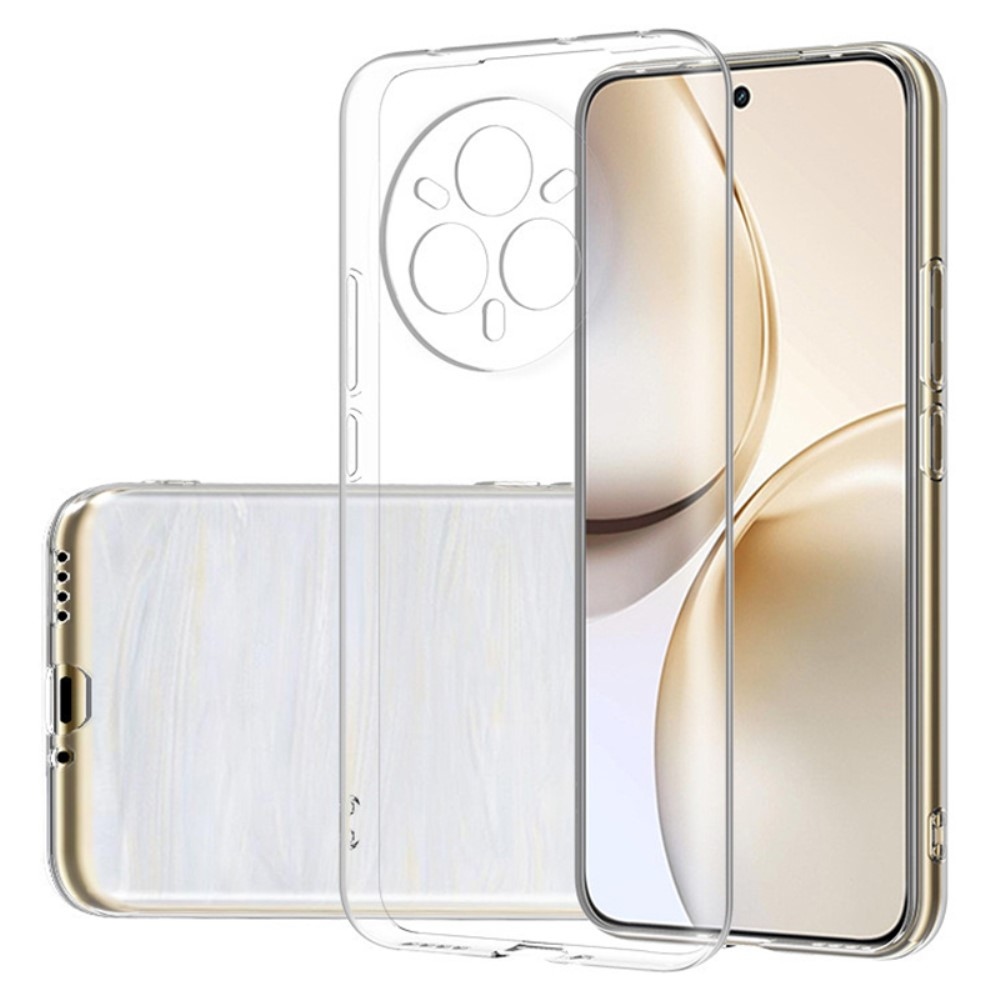 Átlátszó zselés tok a Realme 14 Pro+ 5G készülékhez - átlátszó
