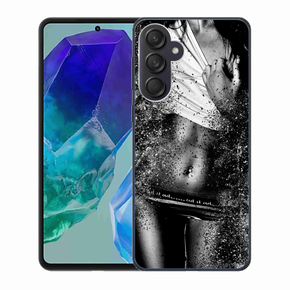 Gél borító mmCase Samsung Galaxy M55 5G - szexi nő 1