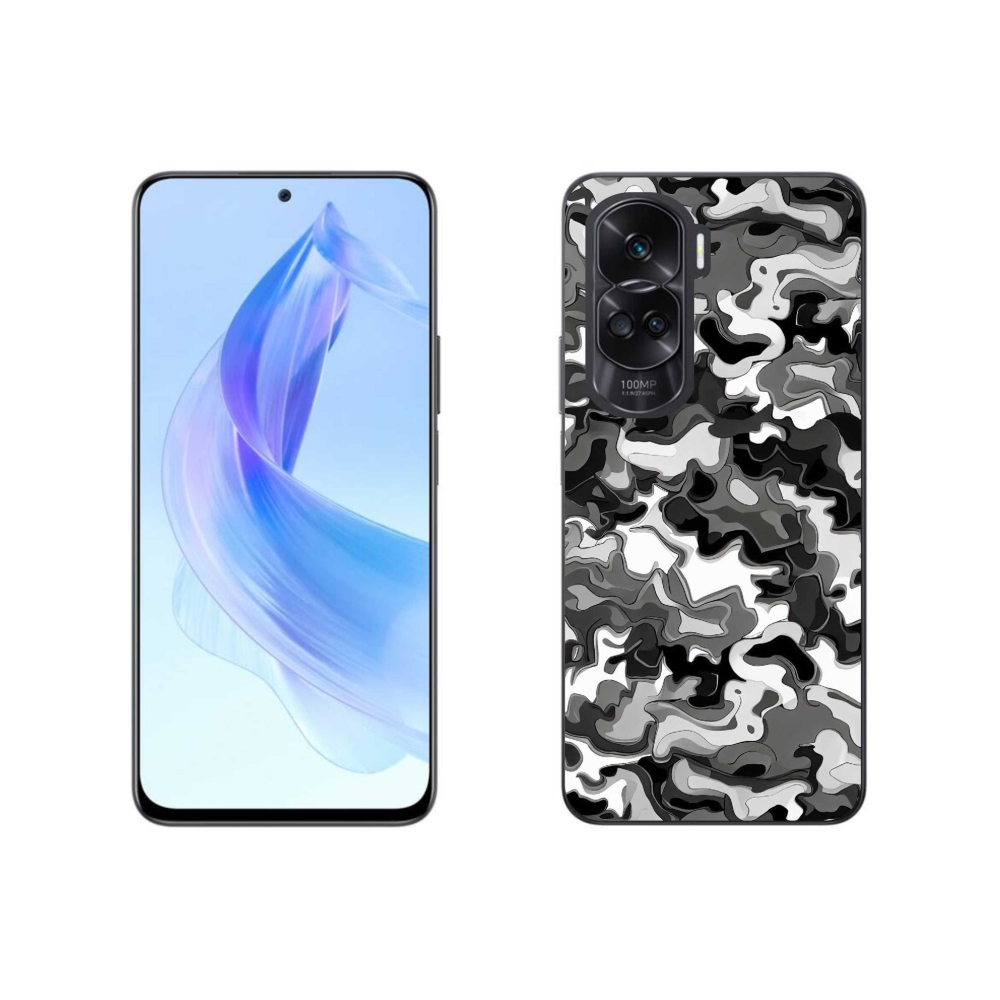 Zselés borítás mmCase a Honor 90 Lite-hoz - terepszínű minta 3