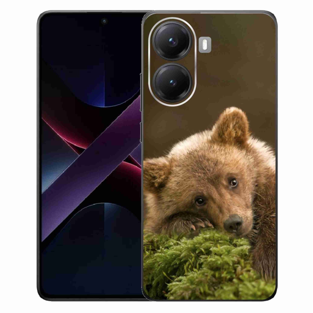 Gél borítás mmCase a Xiaomi Poco X7 Pro 5G-hez - medve