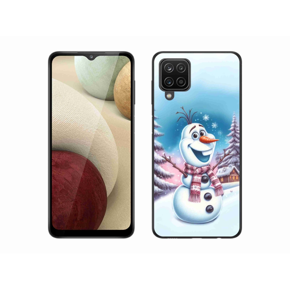 Gél borítás mmCase Samsung Galaxy A12 készülékhez - ice kingdom