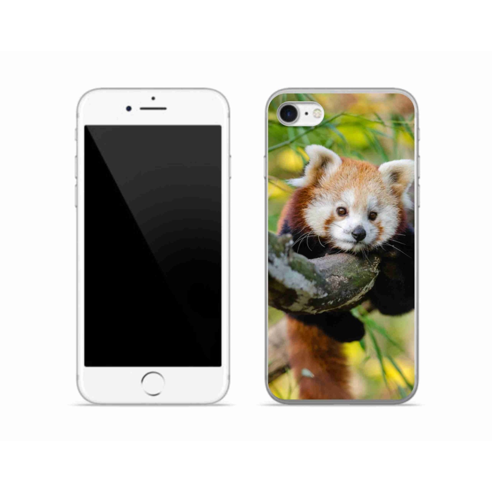 Zselés borítás mmCase iPhone SE (2020) - pandavörös