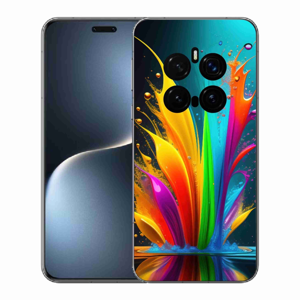 Zselés borítás mmCase a Honor Magic 7 Pro 5G számára - absztrakt motívum 1