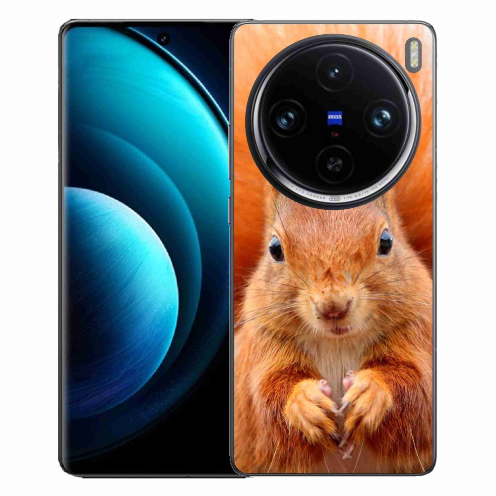 Zselés borítás mmCase Vivo X100 Pro 5G - mókushoz