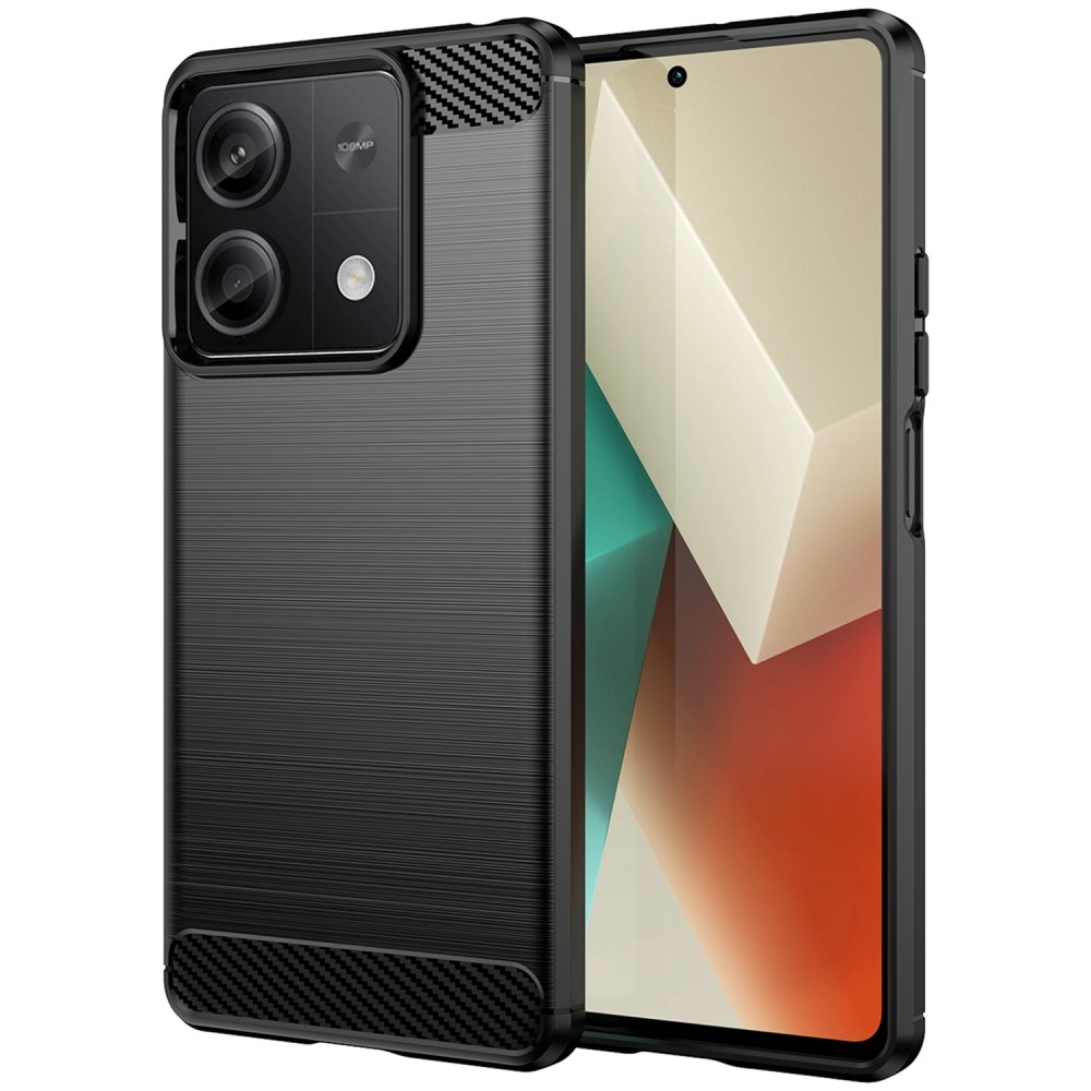 Szénálló zselés tok Xiaomi Redmi Note 13 5G - fekete