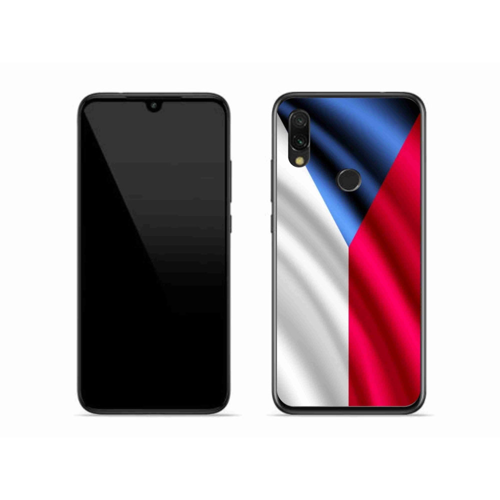 Gél borító mmCase a Xiaomi Redmi 7-hez - cseh zászló