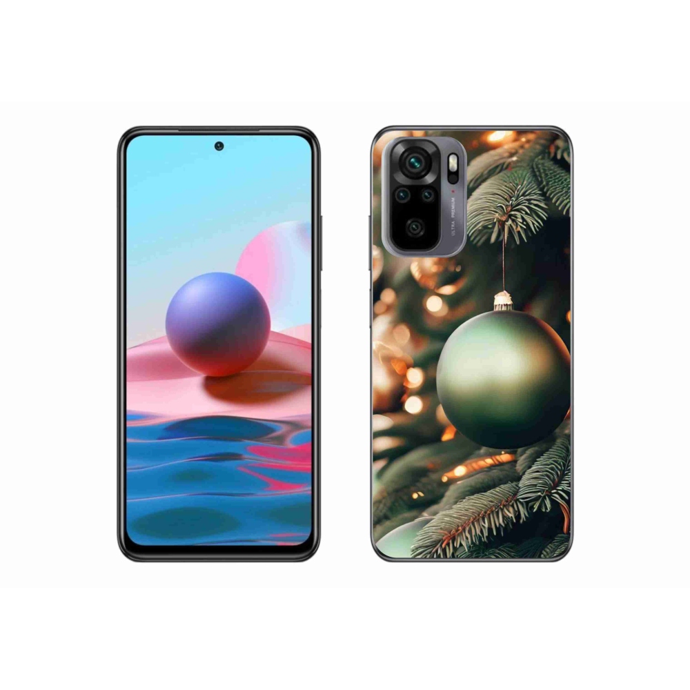 Gél borítás mmCase a Xiaomi Poco M5s számára - karácsonyi dekorációk 1