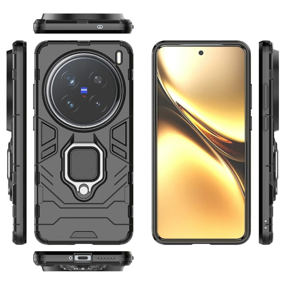 Guardy tartós borító a Vivo X200 Pro 5G készülékhez - fekete