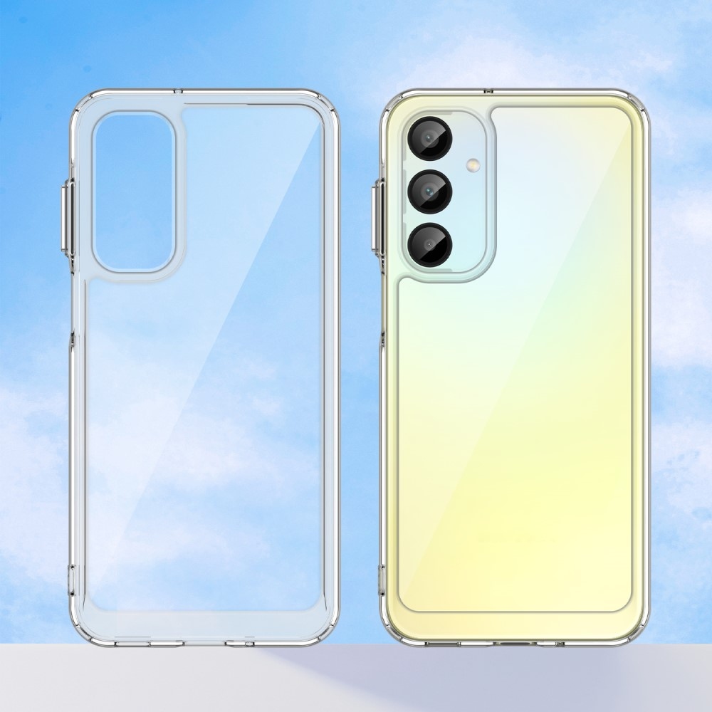 Gél tok kemény hátlappal Samsung Galaxy A16 4G/5G készülékhez - átlátszó