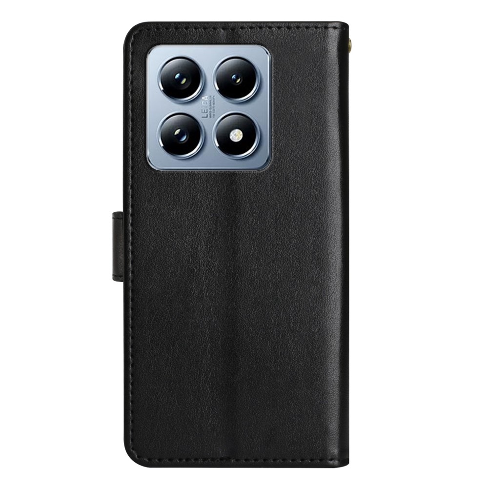 Virágok könyve tok Xiaomi 14T Pro - fekete