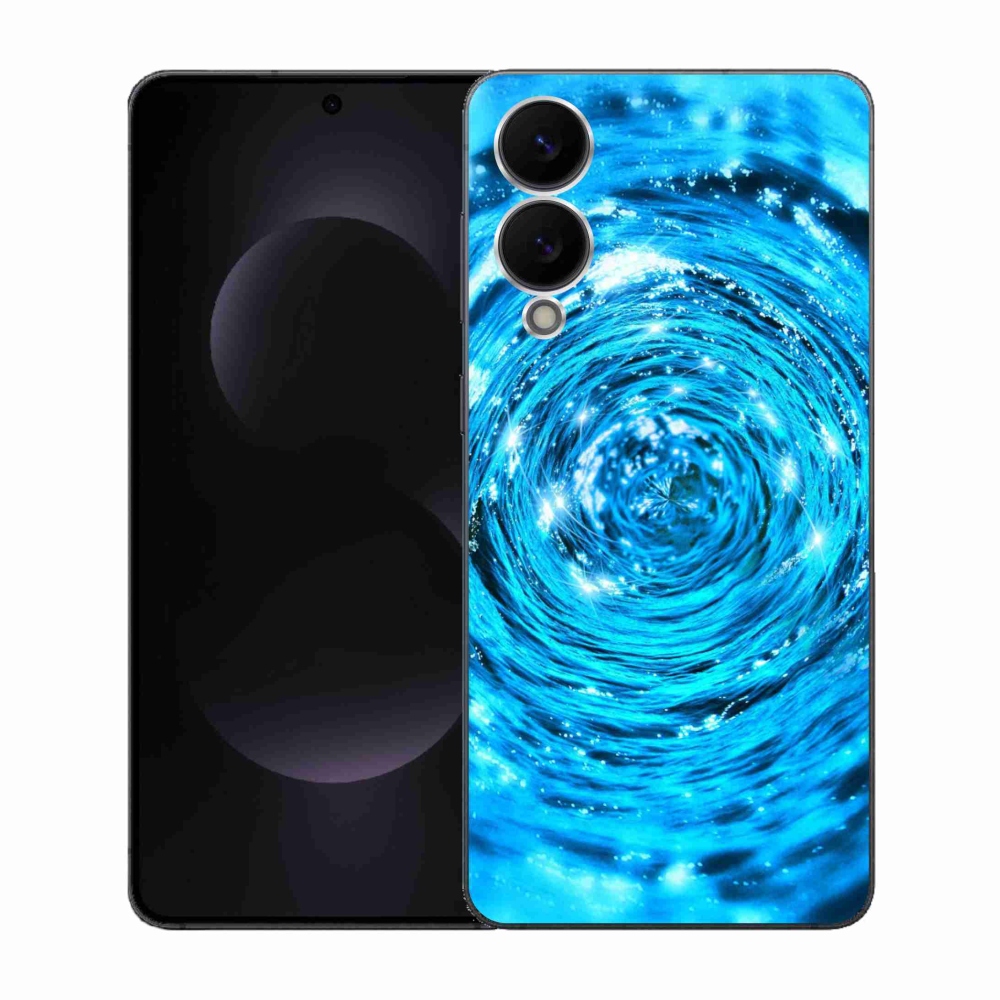 Gél borítás mmCase Samsung Galaxy S25 Edge készülékhez - water vortex