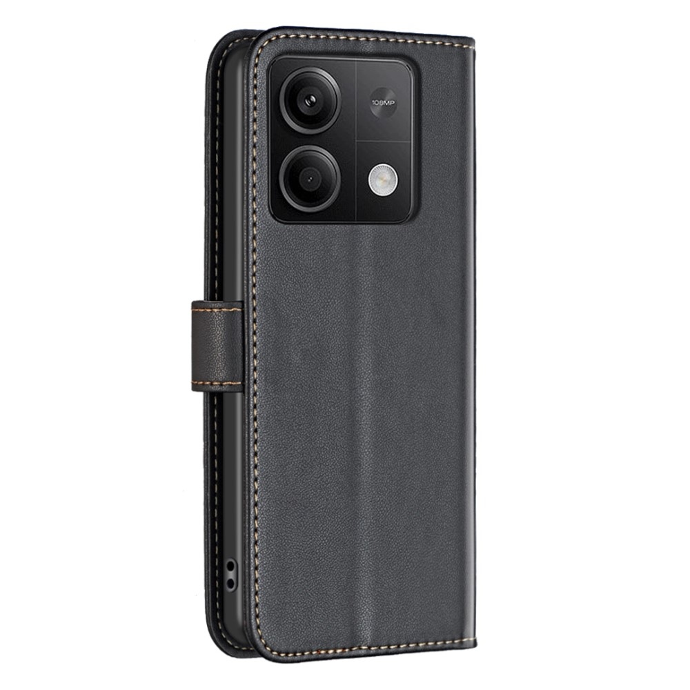 BNF könyvtáska Xiaomi Redmi Note 13 5G - fekete
