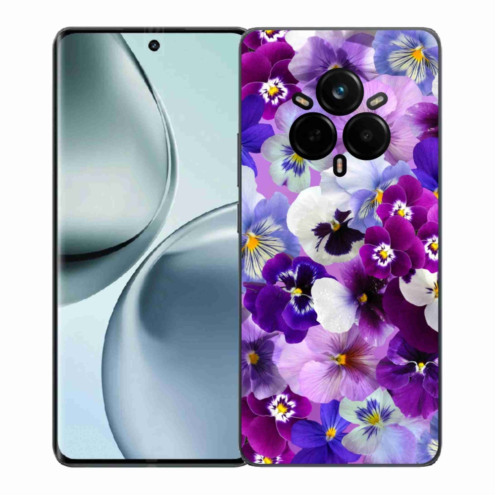 Gél borítás mmCase a Realme 14 Pro+ 5G számára - virágok 9