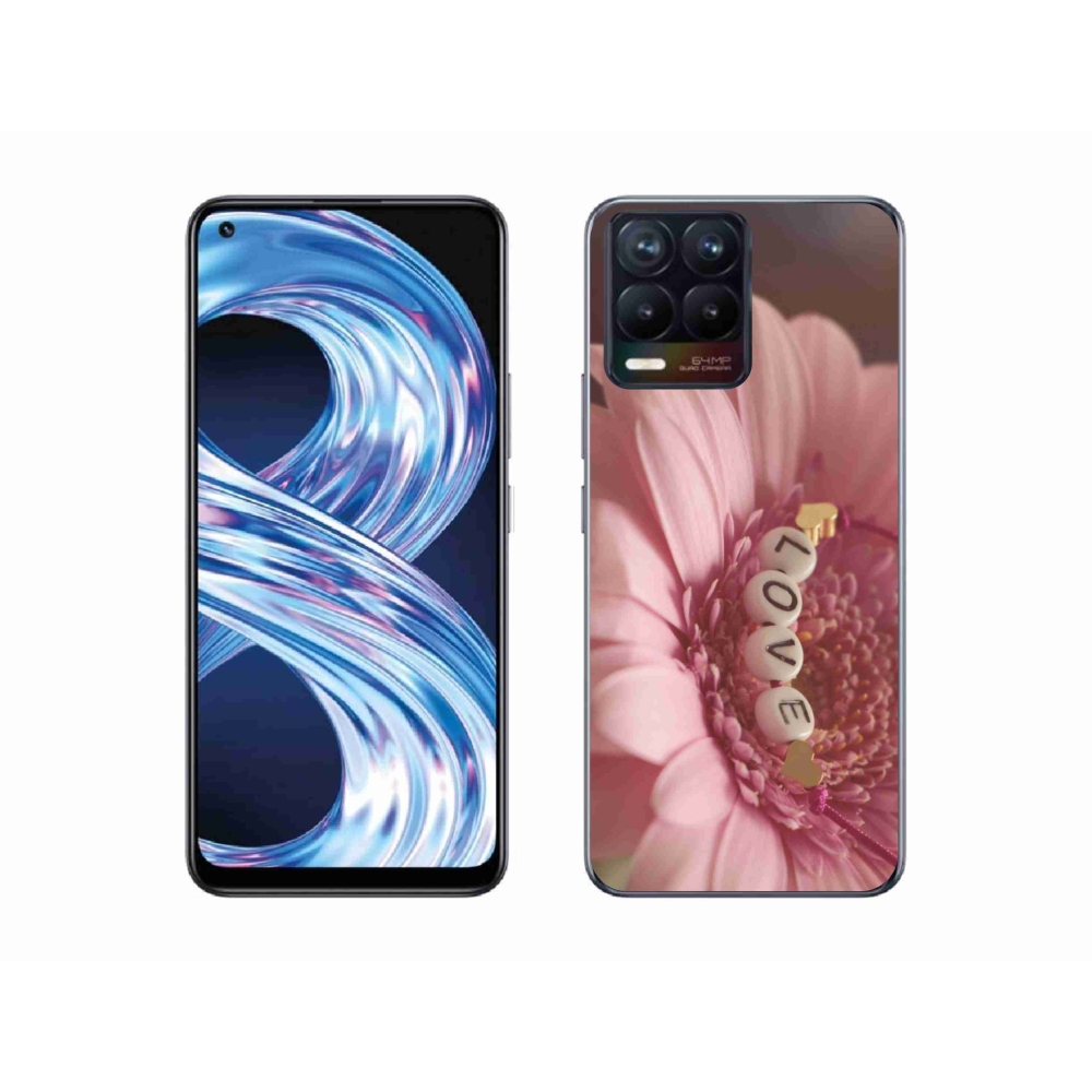 Gél borítás mmCase a Realme 8 Pro-n - függő szerelem