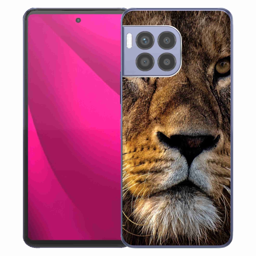Zselés borítás mmCase a T-Mobile T Phone 2 Pro készülékhez - oroszlán