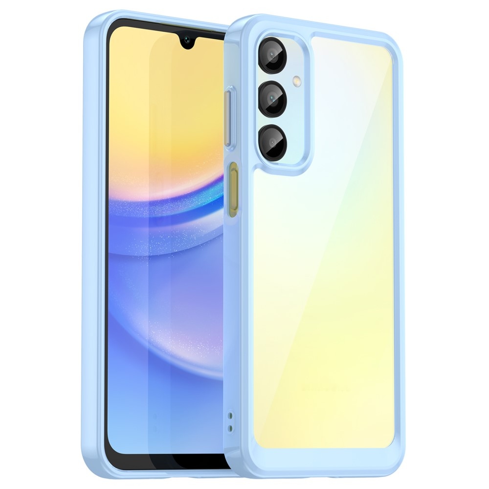 Gél tok kemény hátlappal Samsung Galaxy A16 4G/5G készülékhez - kék