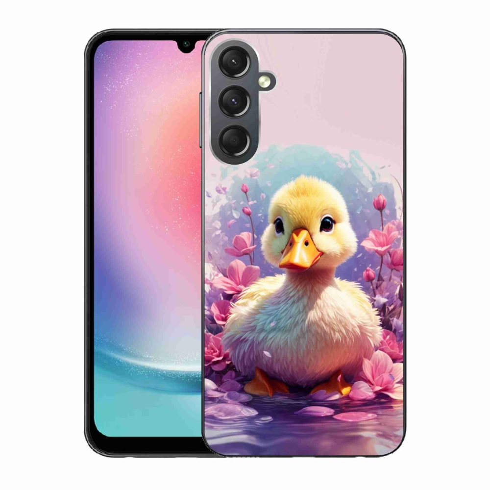 Zselés borítás mmCase Samsung Galaxy A24 készülékhez - kacsa