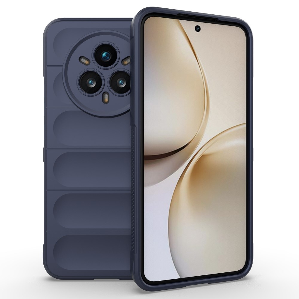 Rugg tartós zselés tok a Realme 14 Pro+ 5G készülékhez - sötétkék